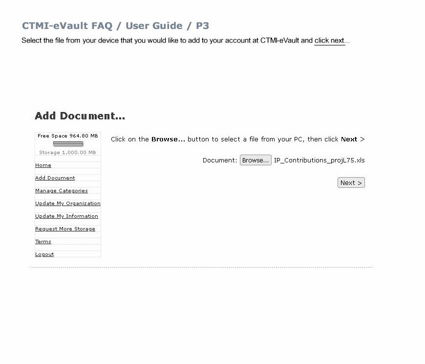 FAQ User Guide Page 3 Content