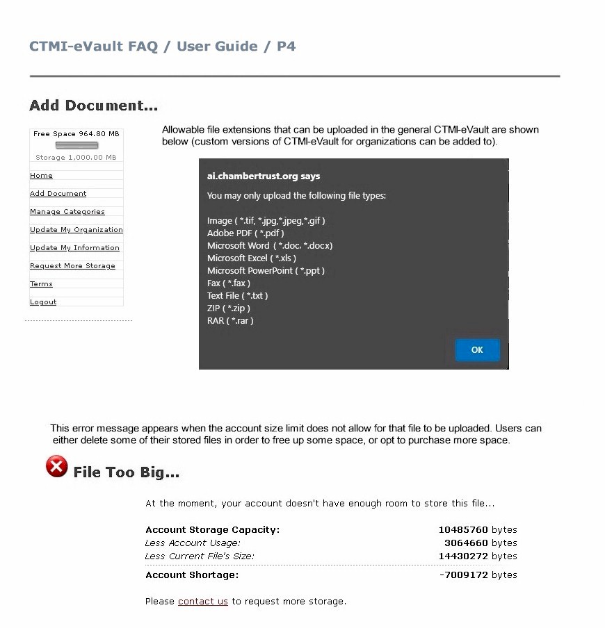 FAQ User Guide Page 4 Content