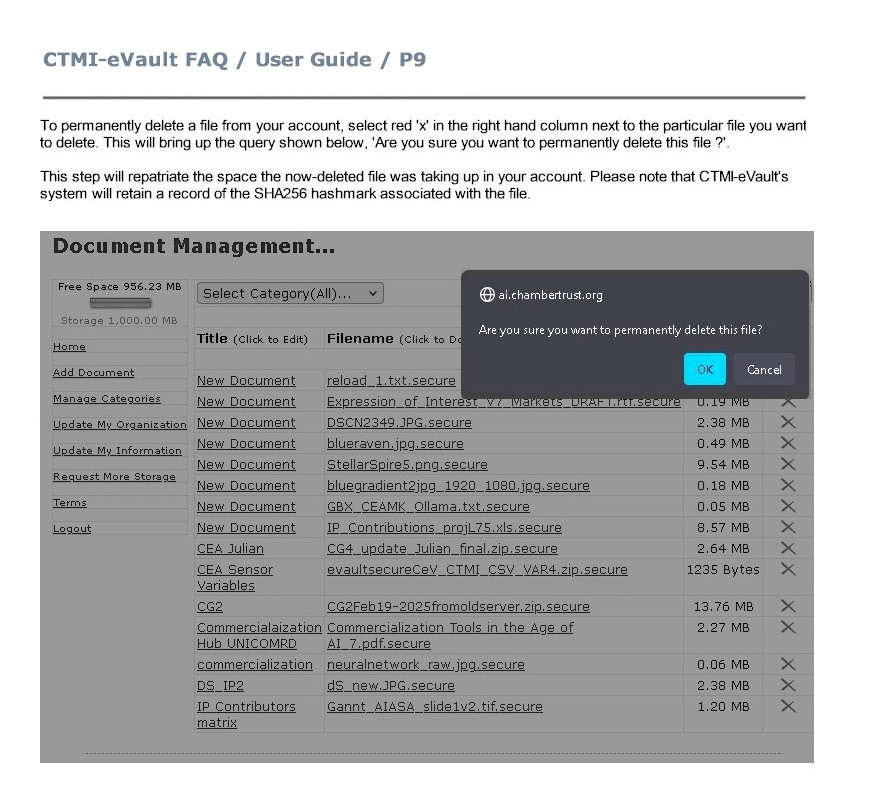 FAQ User Guide Page 9 Content