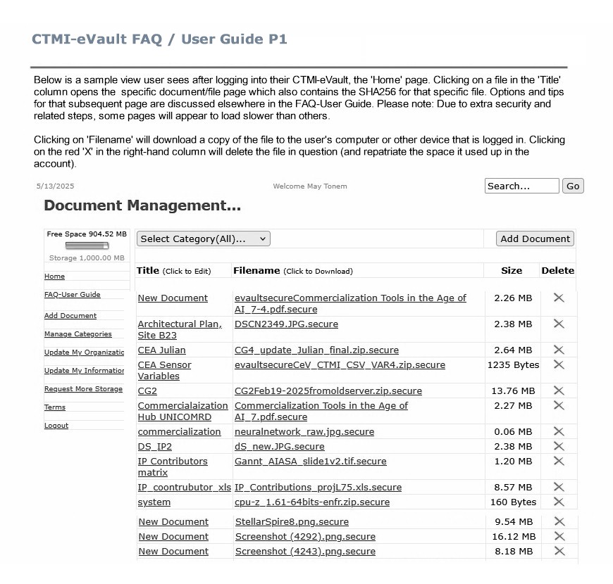 FAQ User Guide Page 1 Content